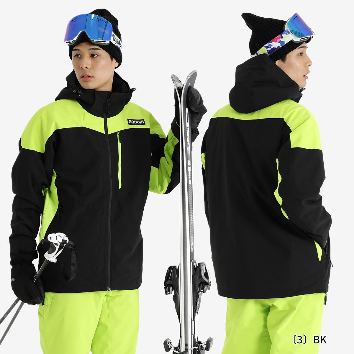 NNOUM スキーウェア メンズ レディース 上下セット ノアム 耐水圧