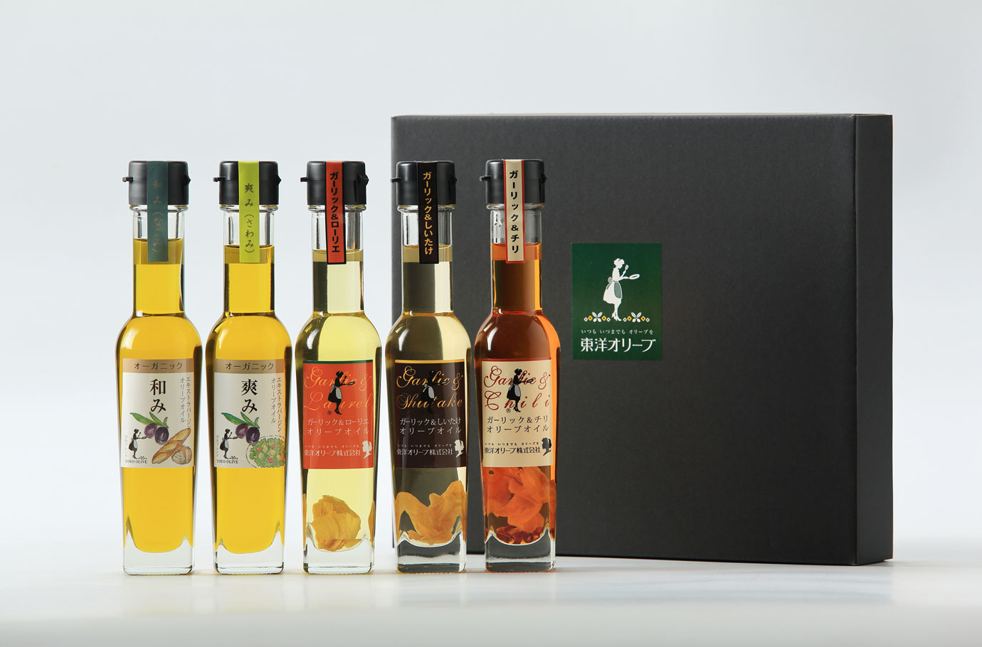 小豆島東洋オリーブ 和み・爽み・風味オイルセット [FG-53] : 小豆島