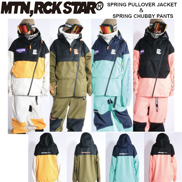 25-26 MTN.ROCK STAR マウンテンロックスターSPRING PULLOVER JACKET