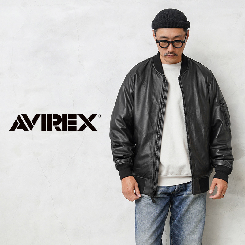 AVIREX（アヴィレックス） アビレックス 6121050 シープスキン レザー