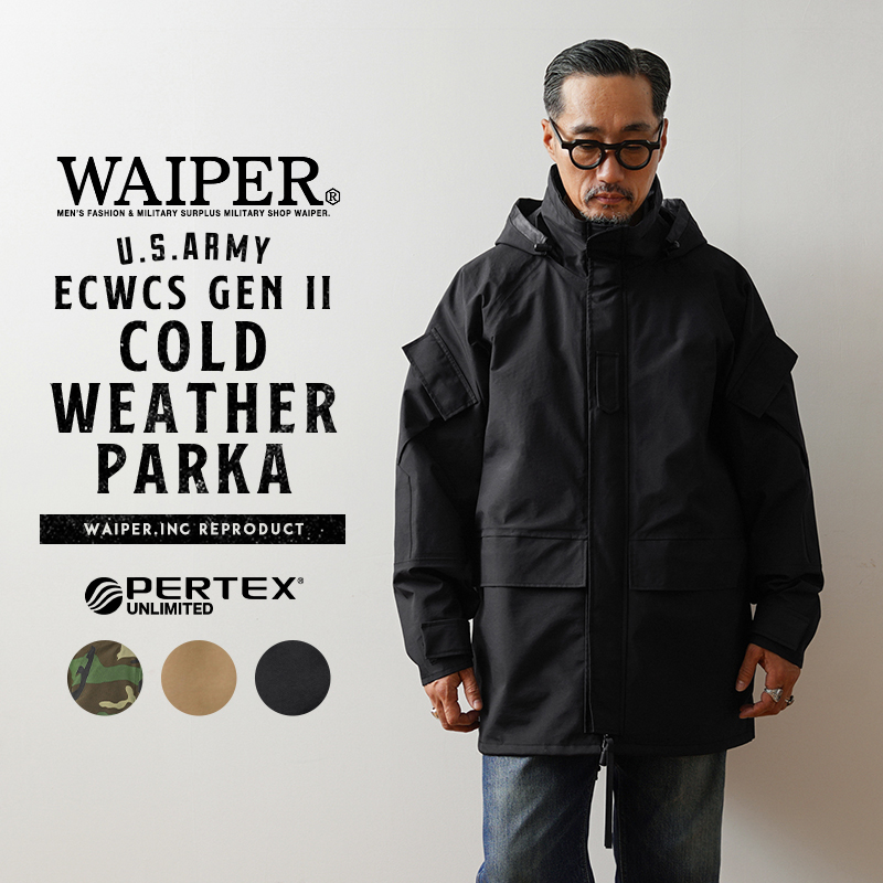 WAIPER.inc ワイパーインク 米軍 ECWCS GEN2 COLD WEATHER PARKA