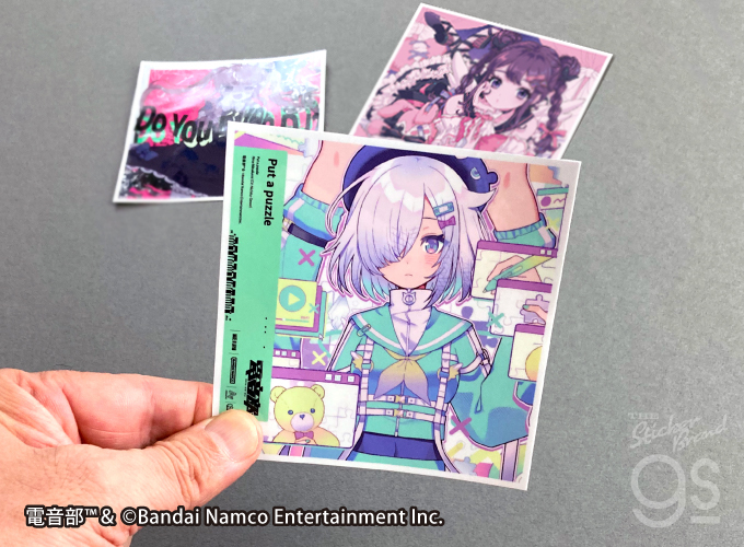 電音部 CDジャケットステッカー 灰島 銀華/Make Some Noise (feat