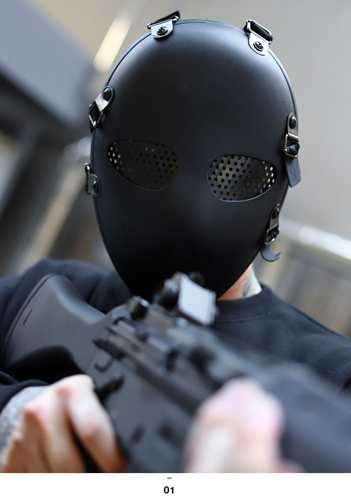 台湾特殊部隊 フルフェイスマスク フルフェイスガード サバゲー 装備