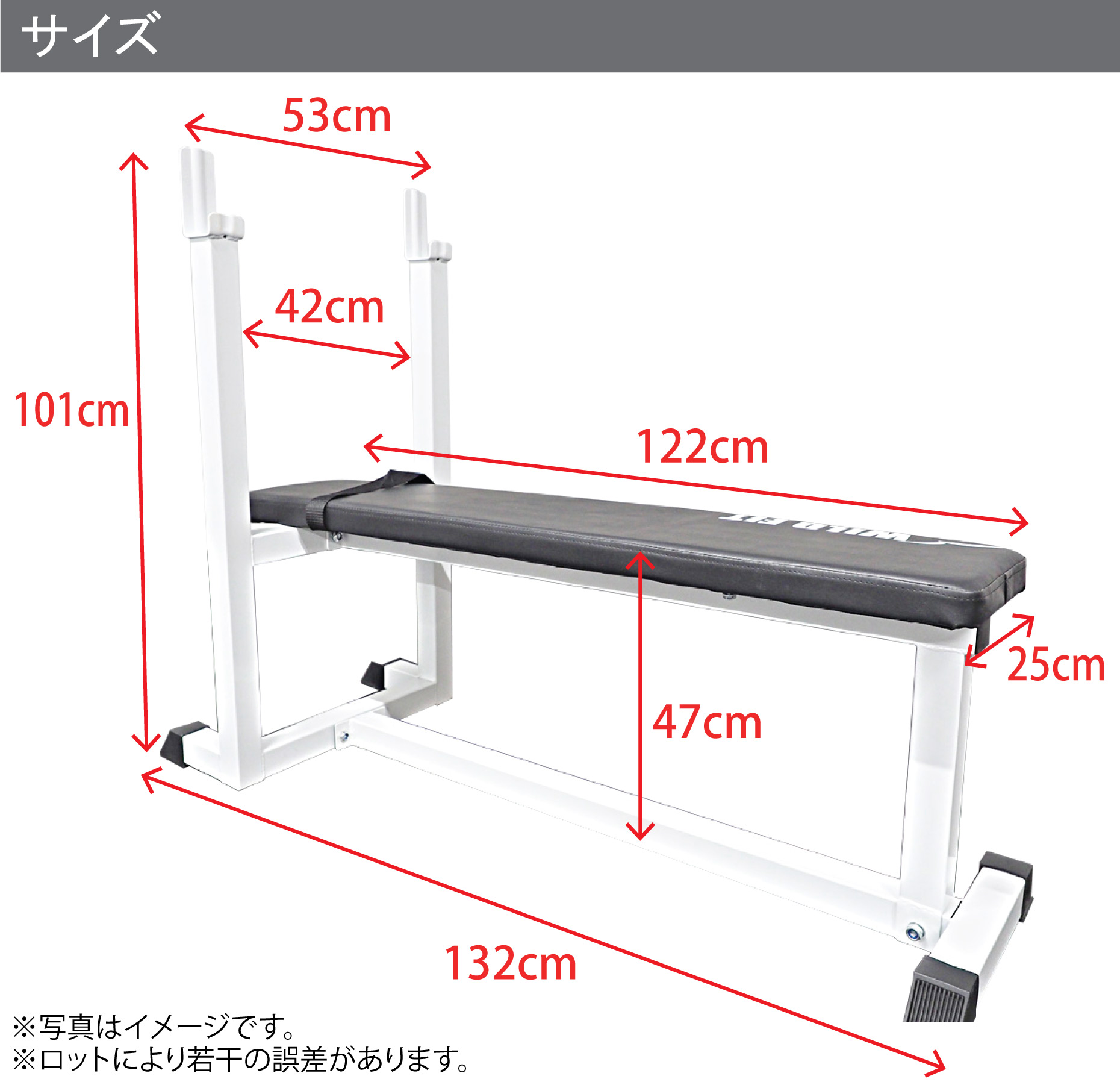 WILD FIT（ワイルドフィット） トレーニングベンチ 筋トレ ベンチ