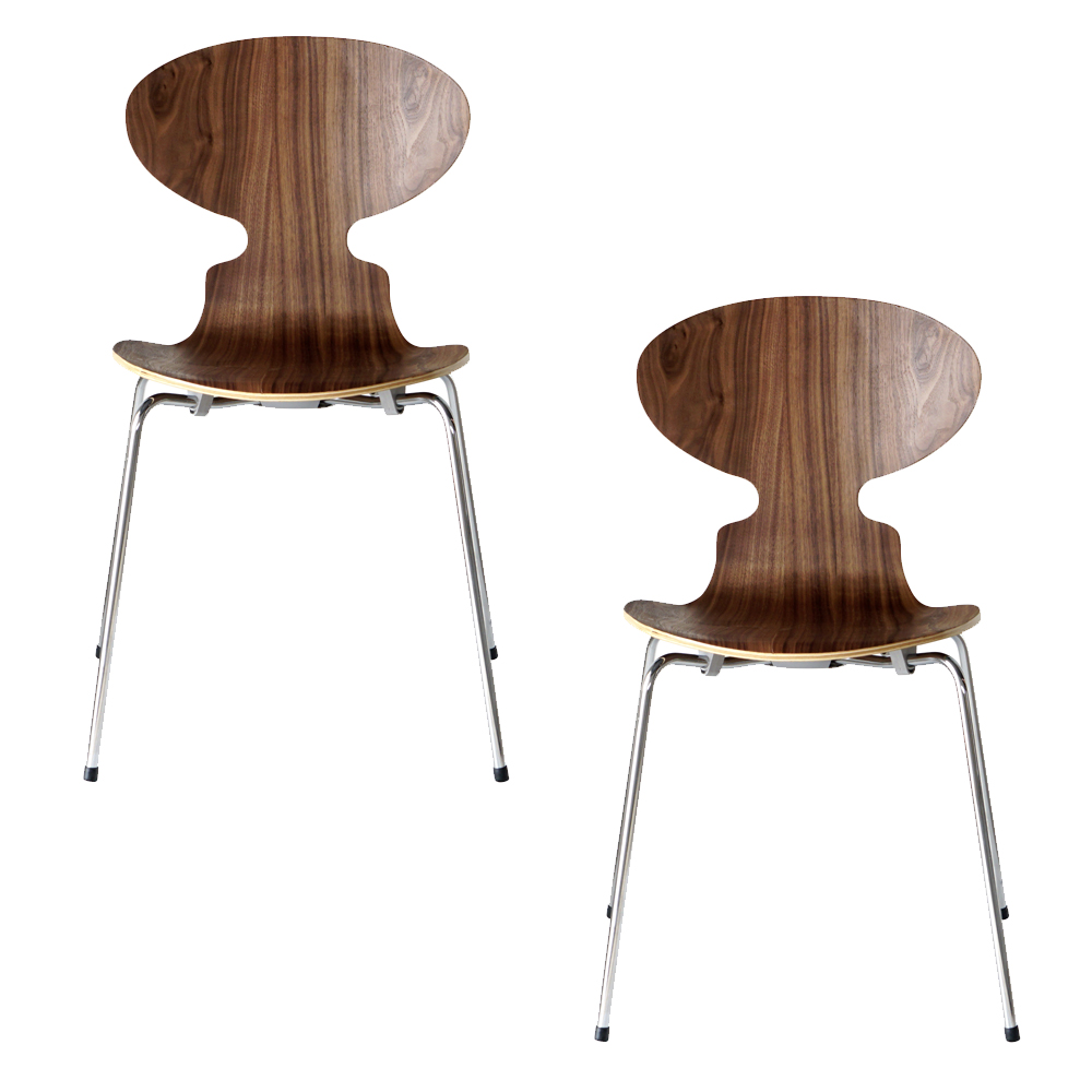 ARNE JACOBSEN（アルネ ヤコブセン） ダイニングチェア 2脚セット