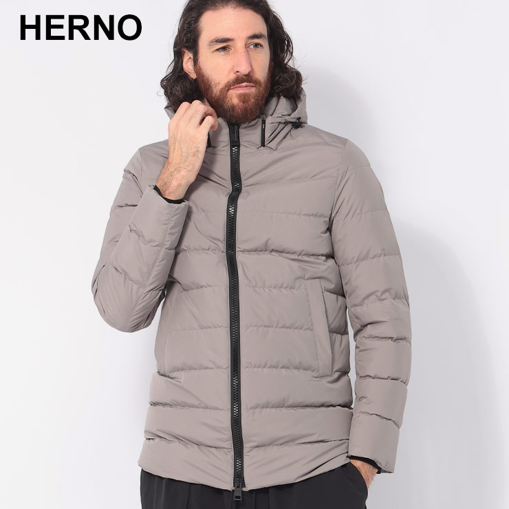 HERNO（ヘルノ） HERNO GORE-TEX INFINIUM WINDSTOPPER フード着脱 撥