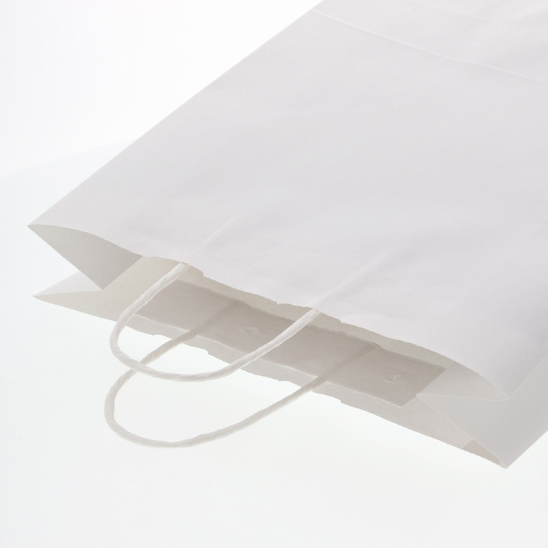 HEIKO 紙袋 25チャームバッグ 25CB 2才 晒白無地 50枚/袋 003235801