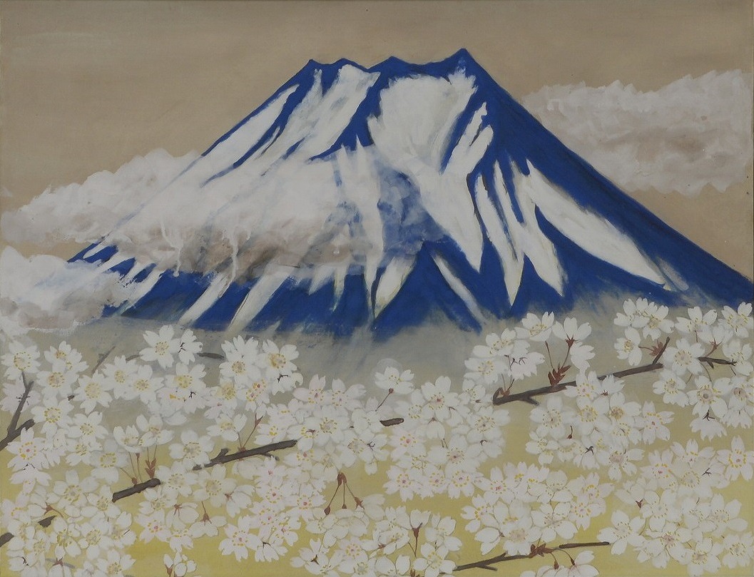 第65回 日本画新興展 【図版】富士山 世界遺産登録記念 | 一般社団法人