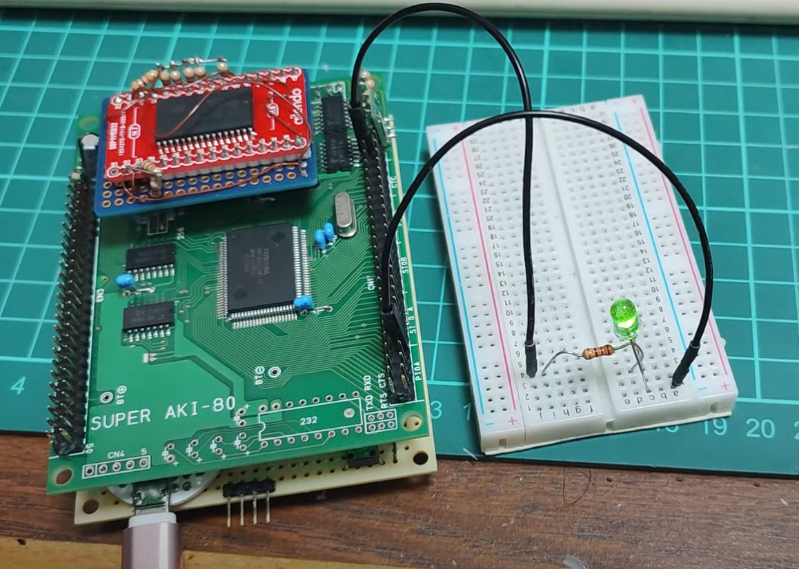 Super AKI-80 を使ってみる(2) | しっぽいいんちょの作業メモ