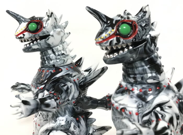 ドリームロケット 怪獣ロボット(黒塗装) ソフビ ドリームロケット 怪獣