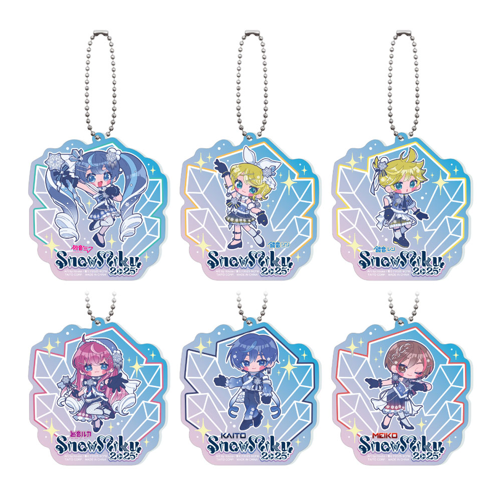 グッズ]SNOW MIKU 2025 オーロラアクリルキーホルダー｜SNOW MIKU 2025