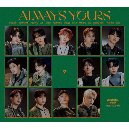 SEVENTEEN JAPAN BEST ALBUM「ALWAYS YOURS」【CD】【+M∞CARD】【+28P