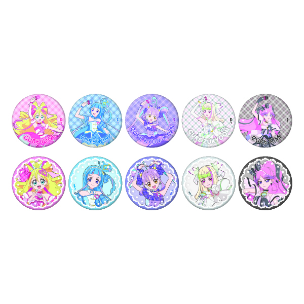 キミとアイドルプリキュア♪】キミとルララ 缶バッジ（全10種ランダム1