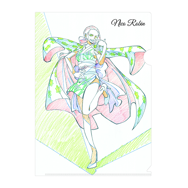 ワンピース】ONE PIECE.COM ILLUSTRATION WORKS クリアファイル/ロビン
