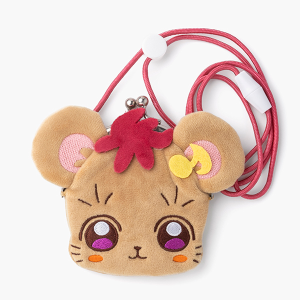 おジャ魔女どれみ】あにまるず ぬいぐるみがま口ポーチ どれみ犬: 雑貨