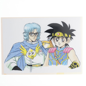 ダイの大冒険】キャラファイングラフ 額装複製原画 2021年 Vジャンプ