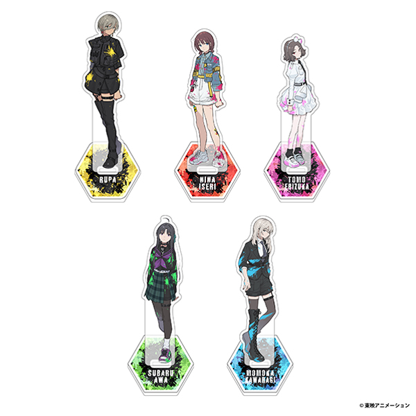 ガールズバンドクライ】缶バッジ＆アクスタセット 総集編前編 青春狂走