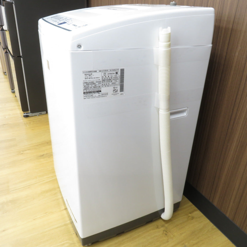 HITACHI 日立 全自動電気洗濯機 NW-Z70E5 7.0g 2019年製 キーワード