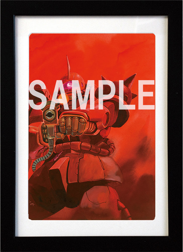 安彦良和／機動戦士ガンダム THE ORIGIN 展」複製原画: | カドスト