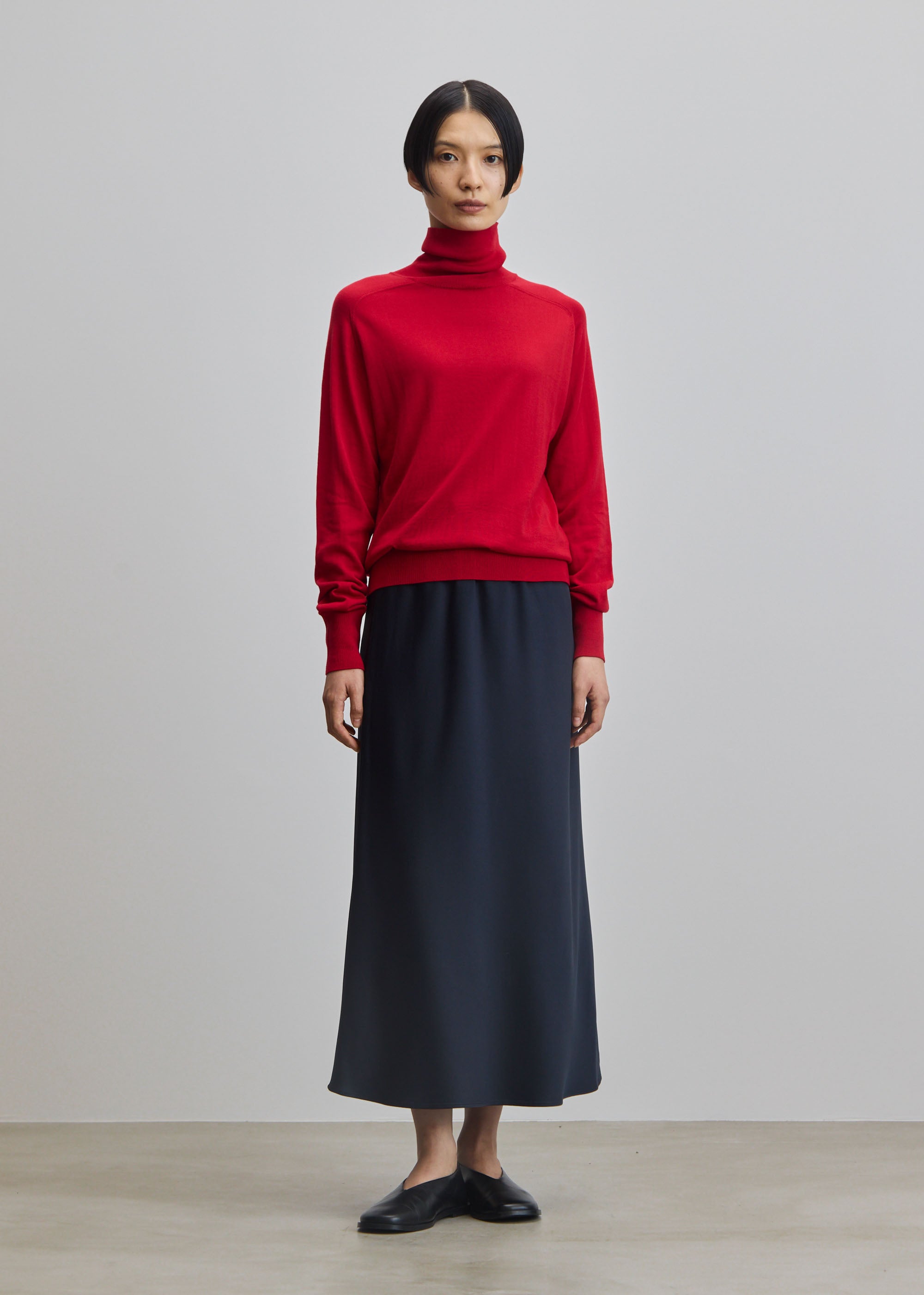 ウールハイゲージタートルネックプルオーバー - SOÉJU online store