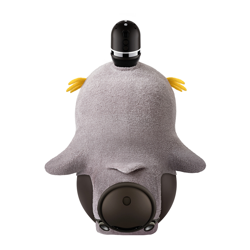 ペンギンニット らぼはな付き (チャコールグレー) | LOVOT ウェブストア