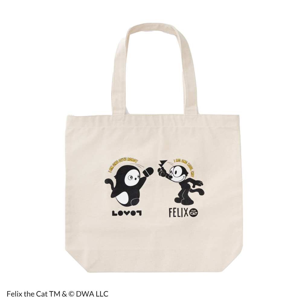 FELIX THE CAT × LOVOT ヴィンテージプリントシャツ FELIX THE CAT