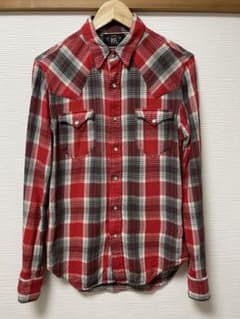 RRL チェック柄 ウエスタン ネルシャツ Sサイズ - メルカリ