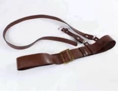 日本軍？将校用の略刀帯？士官用ベルト&肩帯&軍刀吊？(合皮)コスプレ