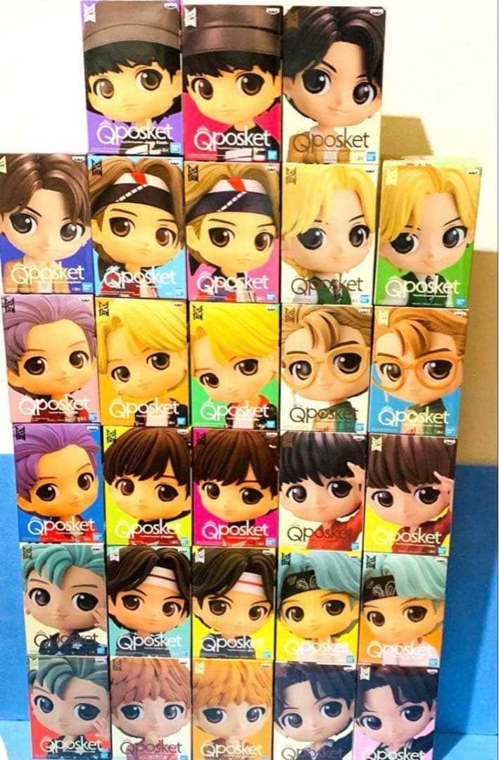 プライズフィギュアQposket まとめ売り28個 BTS TinyTAN