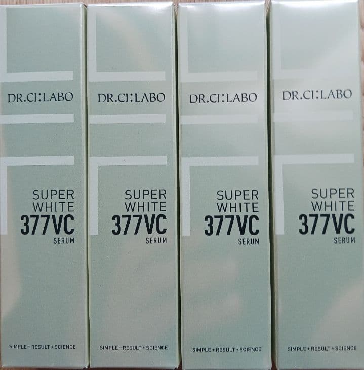 【4本】ドクターシーラボ スーパーホワイト377VC セラム 28g 美白美容液