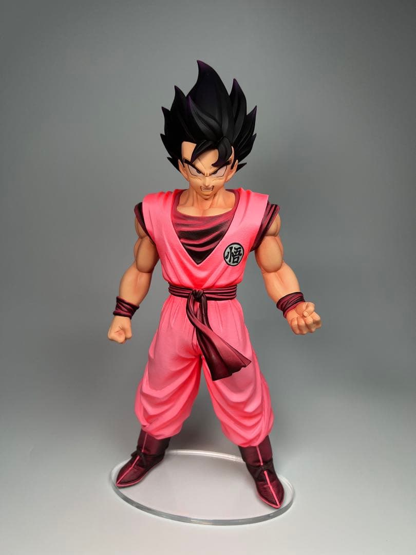 リペイント　一番くじ　ドラゴンボール　孫悟空　界王拳　フィギュア