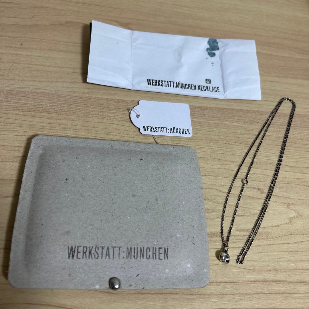WERKSTATTMUNCHEN ワークスタットミュンヘン ミニスカルネックレス