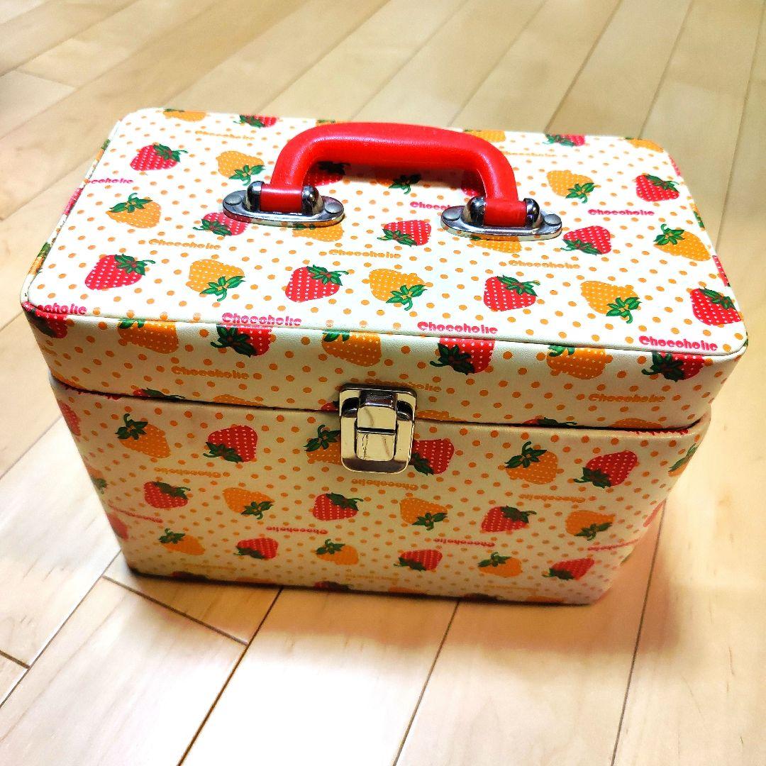 SWIMMER　chocoholic　いちご　メイクボックス コスメ収納 SWIMMER chocoholic いちご メイクボックス コスメ収納 SWIMMER