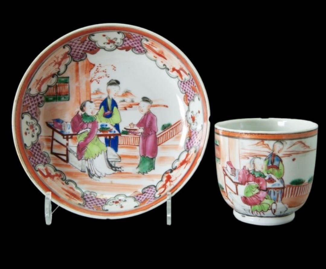 中国古美術品　清の乾隆時代　粉彩人物茶碗セット　ティカップ 2026年最新】Yahoo!オークション -中国 粉彩の中古品・新品・未使用品一覧