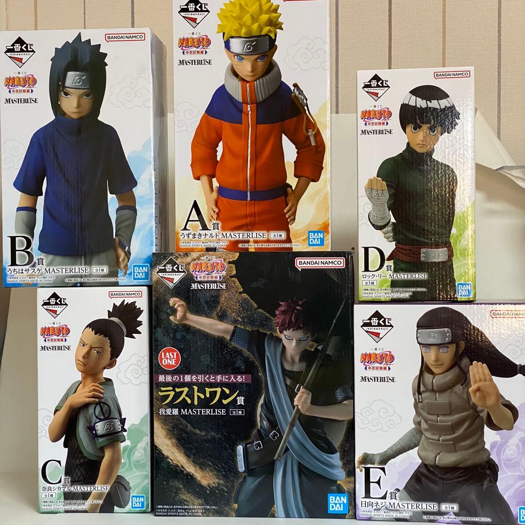 NARUTO 一番くじ 中忍試験編A賞〜E賞＋ラストワン賞 6点フルコンプセット 一番くじ NARUTO-ナルト- 中忍試験編｜一番くじ倶楽部｜BANDAI SPIRITS