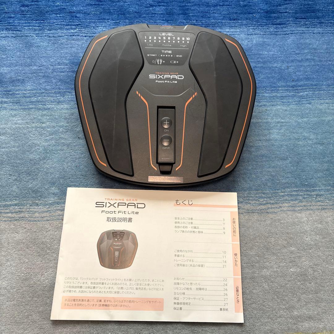 Sixpad foot fit lite, 動作確認済み