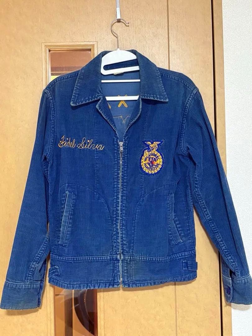 FFA Famers Jacket ファーマーズジャケットFFAジャケット FFAジャケット ファーマーズジャケット ビンテージ風 ネイビー 紺色