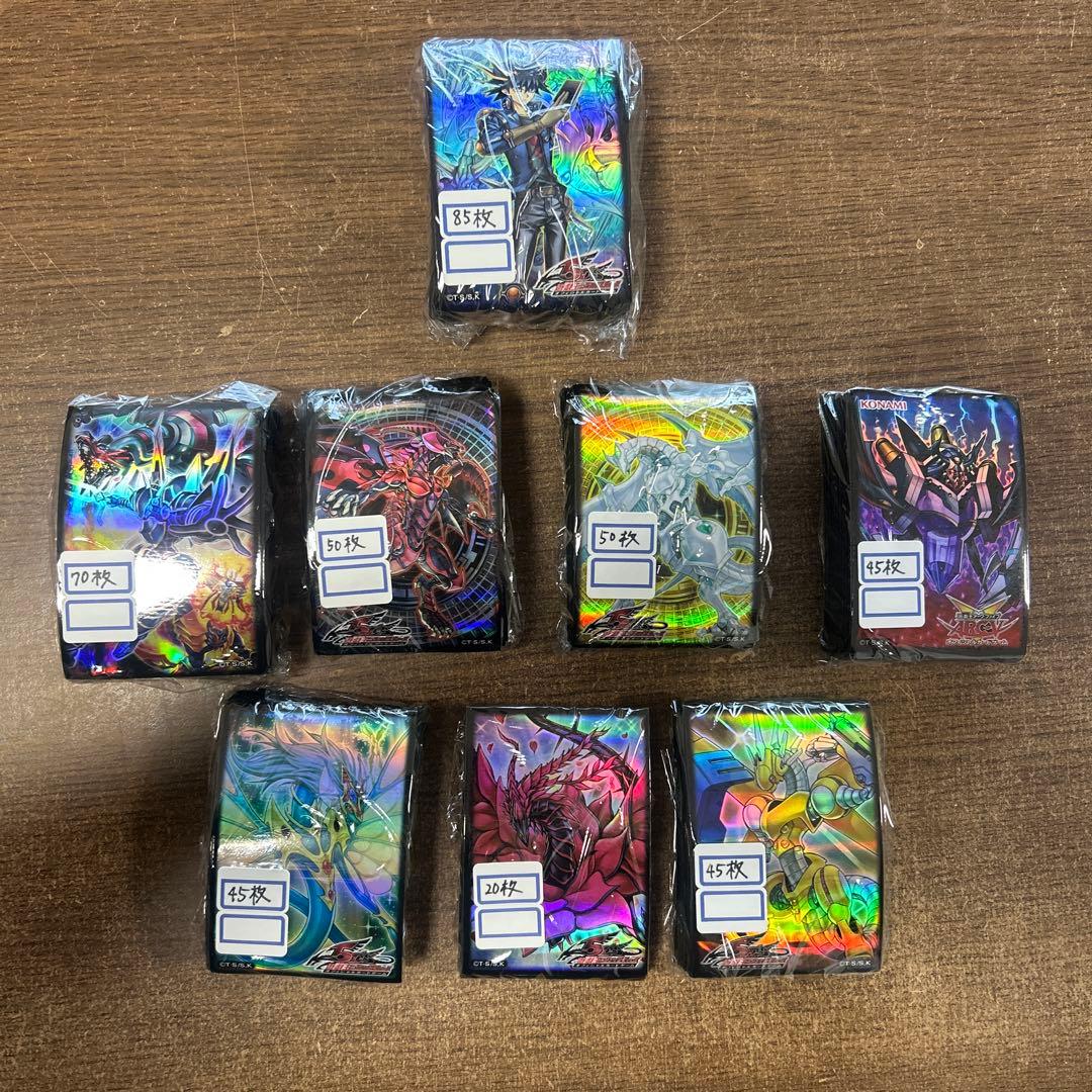 U*ル様 遊戯王OCG 開封済みスリーブ 未開封〕遊戯王OCG 公式スリーブ 遊戯王ゼアルシリーズ 11個セット【37