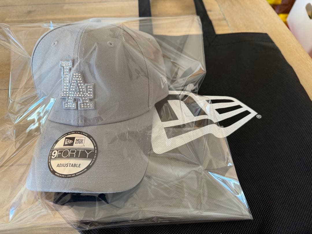 ♩*様 ニューエラ9FORTY Rhinestone ラインストーン ドジャース