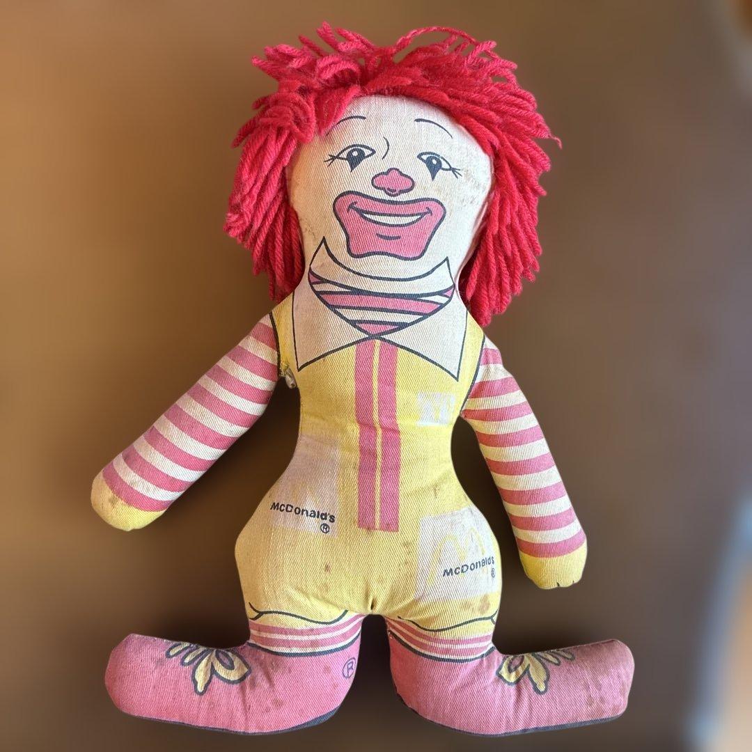 ロナルド　マクドナルド　ぬいぐるみ 約30cm
