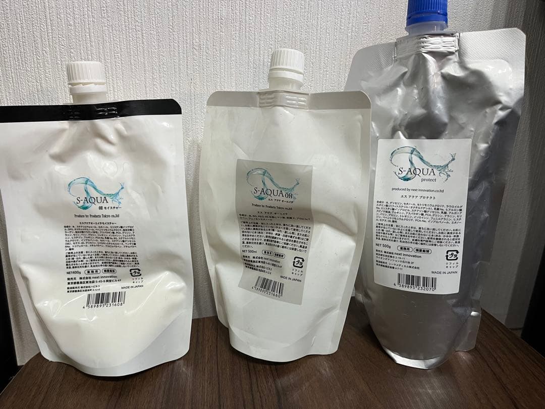 S-AQUA サイエンスアクア トリートメント 3点セット - メルカリ