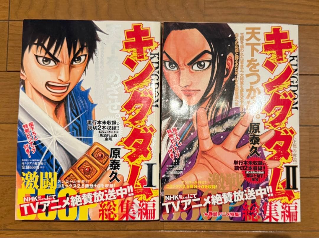 【希少】 キングダム 総集編 Ⅰ＆Ⅱ セット