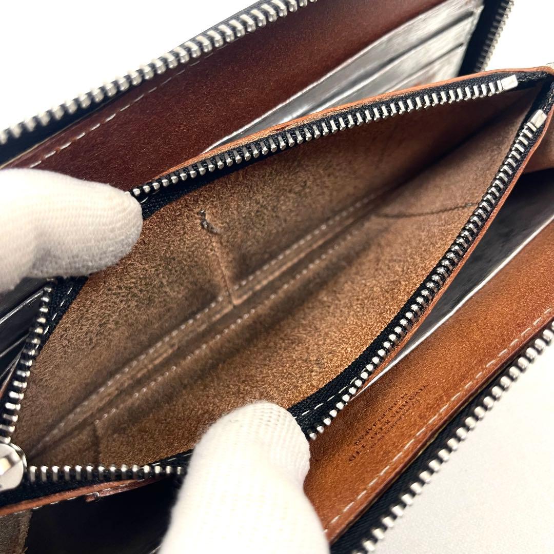ポーター 長財布 ラウンドファスナー フィルム フォイル オールレザー