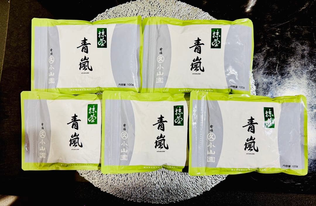 【新品未開封】丸久小山園　青嵐 100g×5袋 rikyuen_isuzu-100p