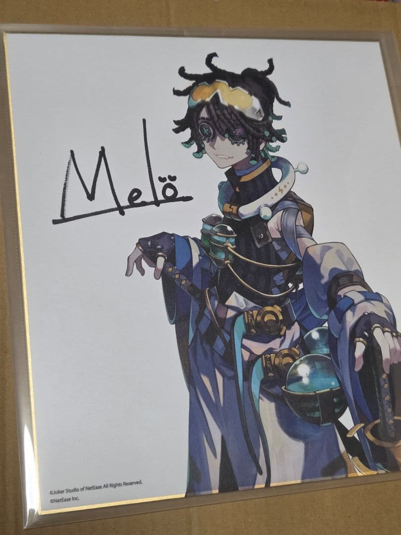 第五人格　kyoto neo サイン　色紙　「囚人」　ルカ