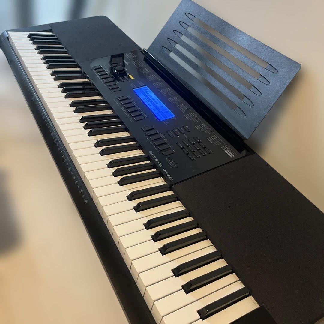 【値下げしました】カシオ 電子キーボード 76鍵盤 WK-245 Casio WK-245 (76 Key) | Music Marvel