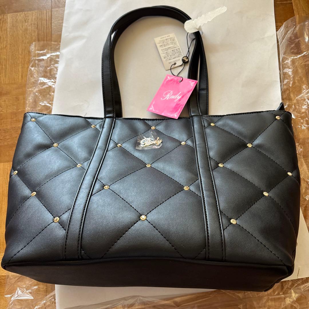 Rady レディ　キルティングストーントートバッグL Rady ラインストーン キルティング トートバッグ ベージュ｜Yahoo