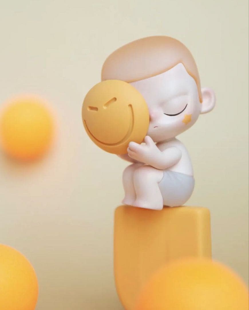 POPMART KUBO 感情の秘密-黄 限定フィギュア KUBO City of Sunset Series Figures - POP MART (Japan)