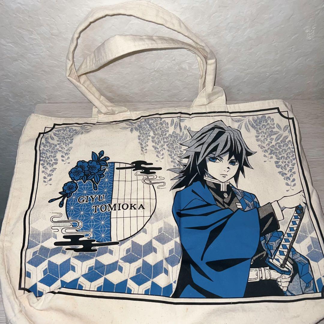 鬼滅の刃 でかトート バッグ 富岡 義勇