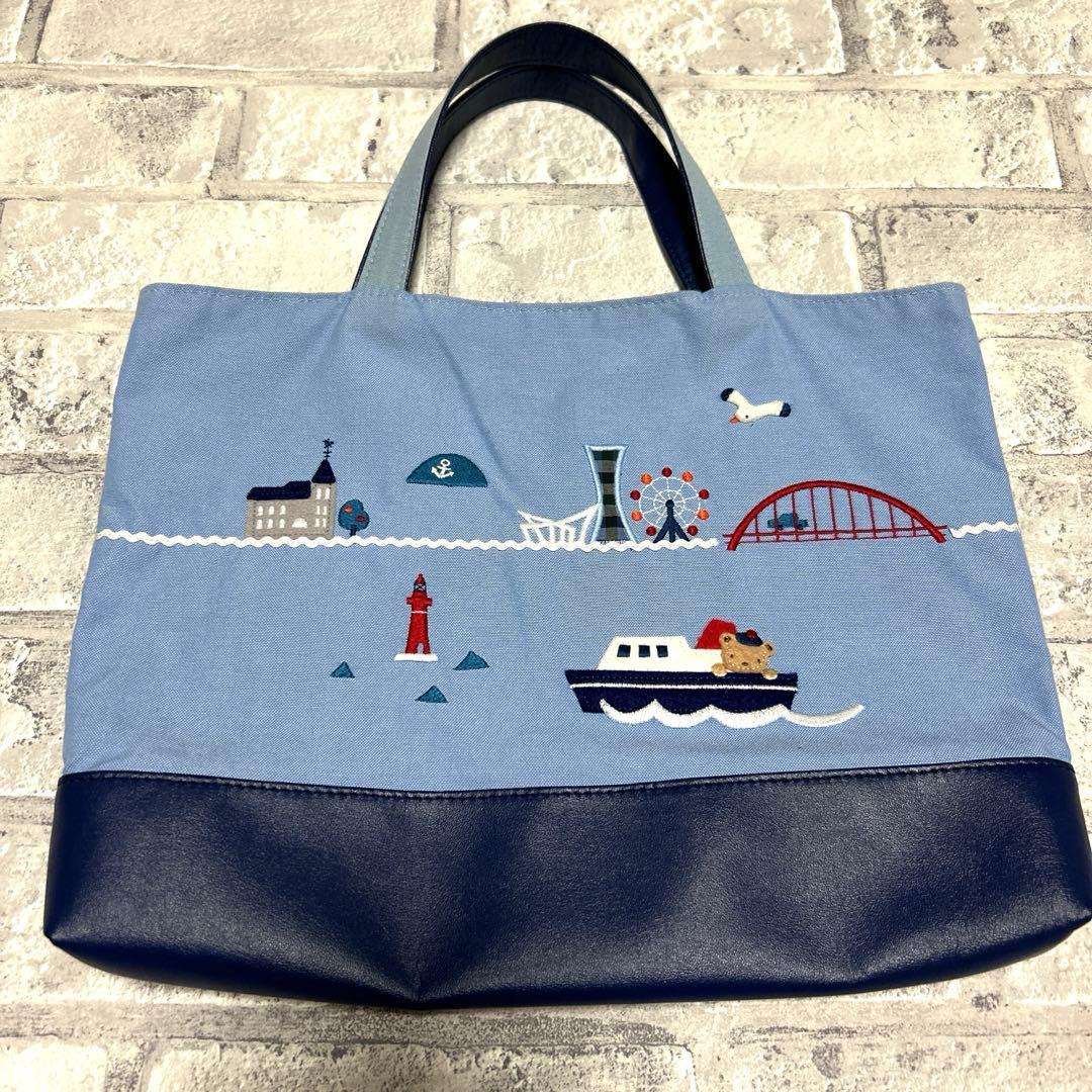 ファミリア　デニムバッグ　神戸